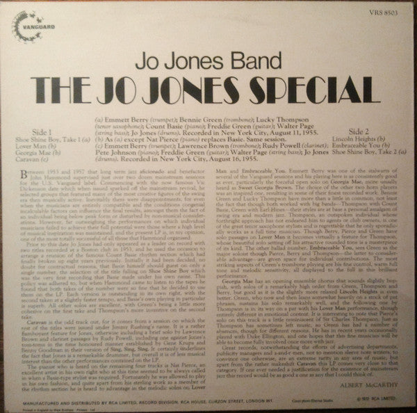 The Jo Jones Special