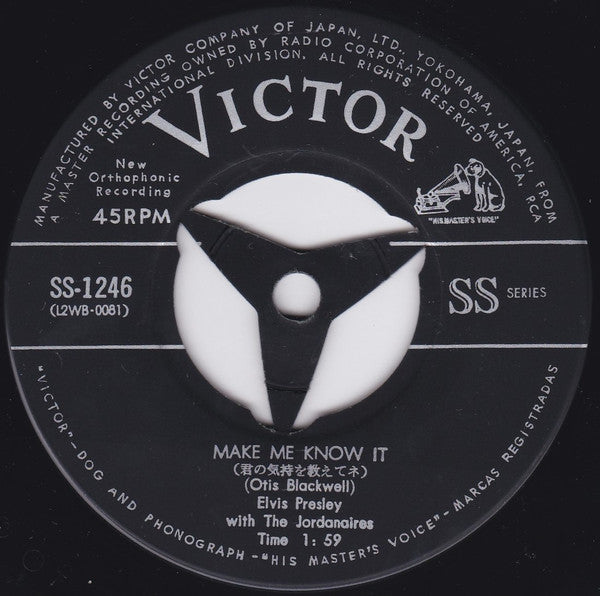 イッツ・ナウ・オア・ネヴァー(オー・ソレ・ミオ) = It's Now Or Never