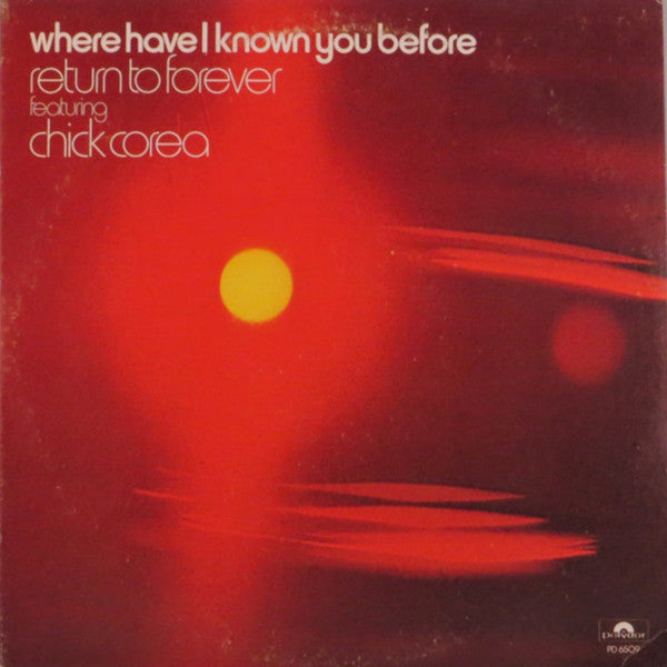 Where Have I Known You Before