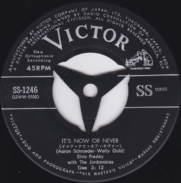 イッツ・ナウ・オア・ネヴァー(オー・ソレ・ミオ) = It's Now Or Never