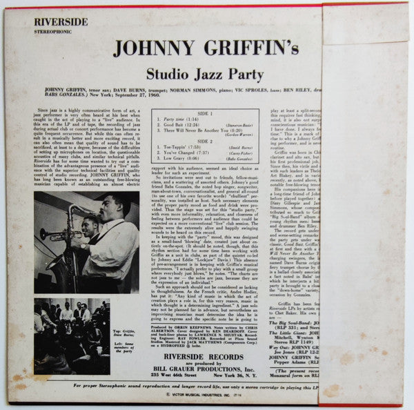 Studio Jazz Party
