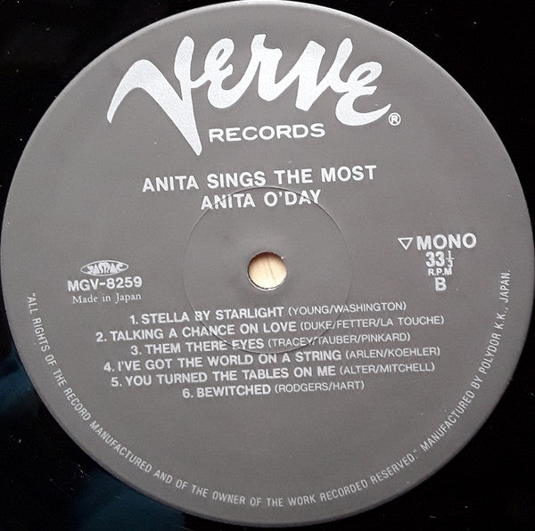 Anita Sings The Most