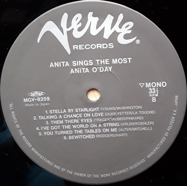 Anita Sings The Most