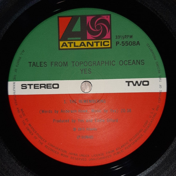 Tales From Topographic Oceans = 海洋地形学の物語