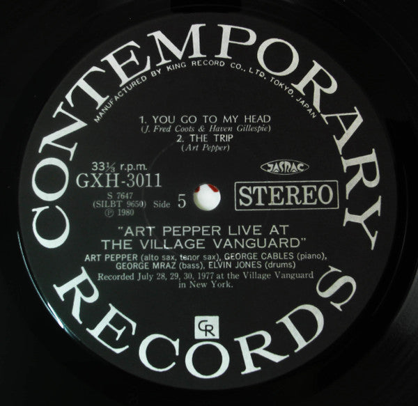 Live At The Village Vanguard
