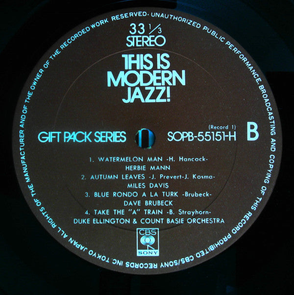 This Is Modern Jazz!