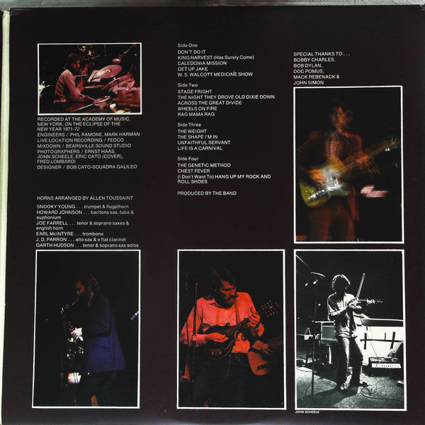 Rock Of Ages: The Band In Concert