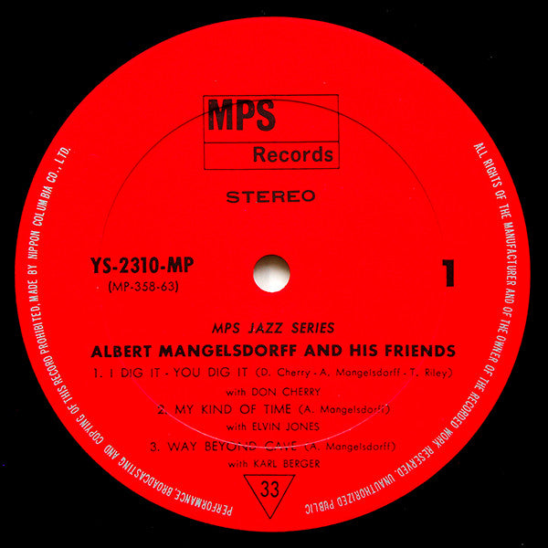 Albert Mangelsdorff And His Friends