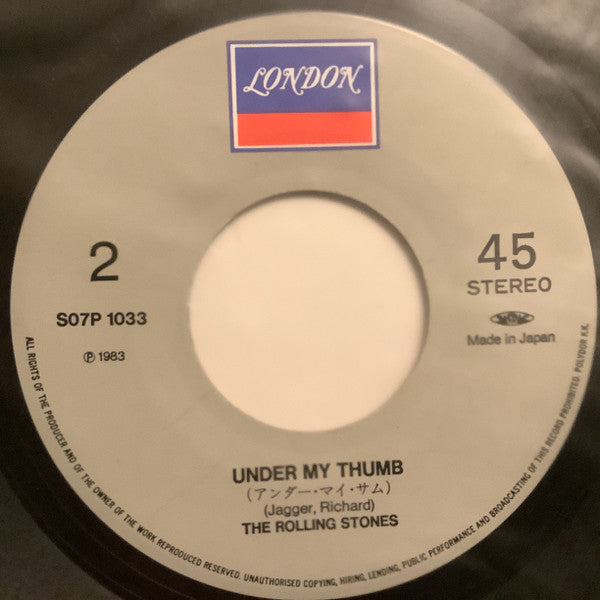 Satisfaction = サティスファクション/ Under My Thumb = アンダー・マイ・サム