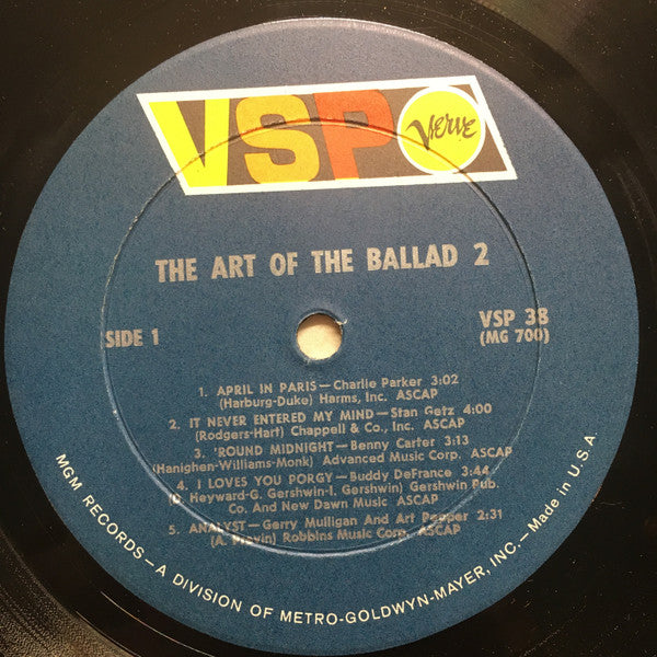 The Art Of The Ballad 2