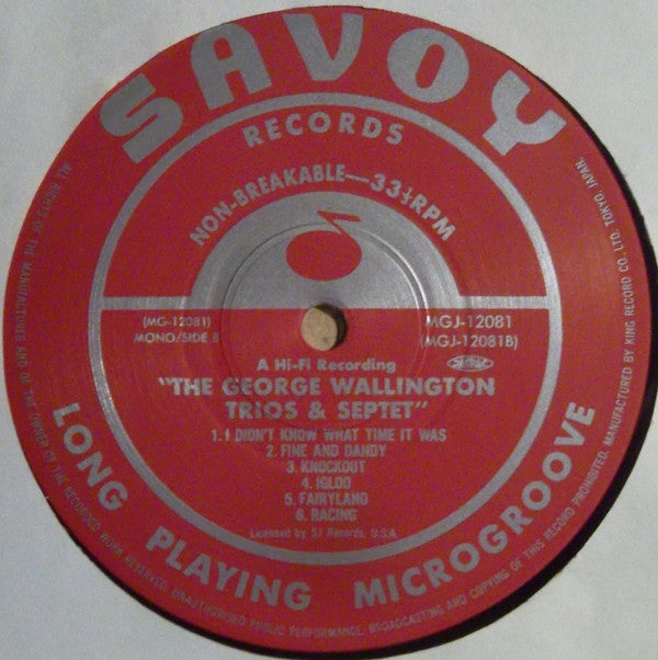 The George Wallington Trios & Septet