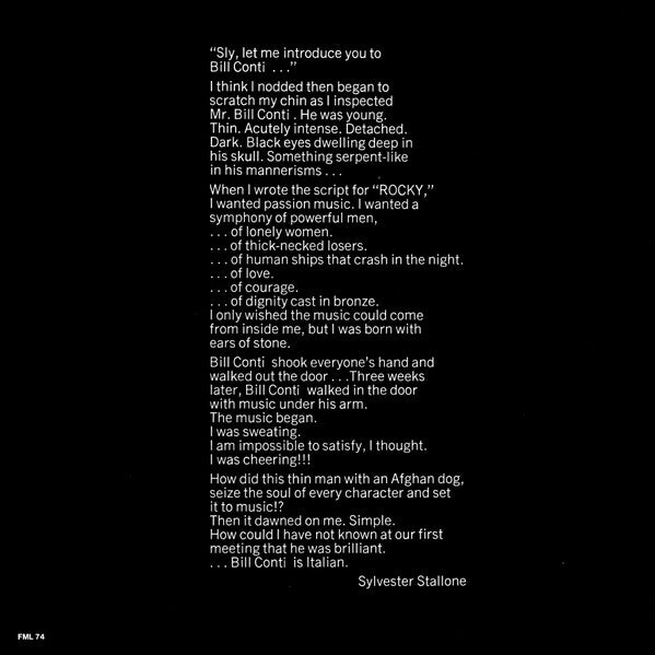 Rocky - Original Motion Picture Score