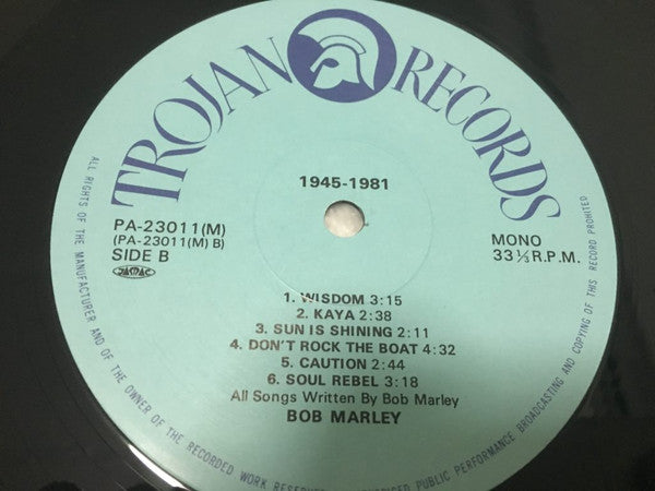 Bob Marley 1945-1981