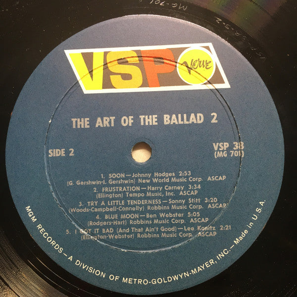The Art Of The Ballad 2