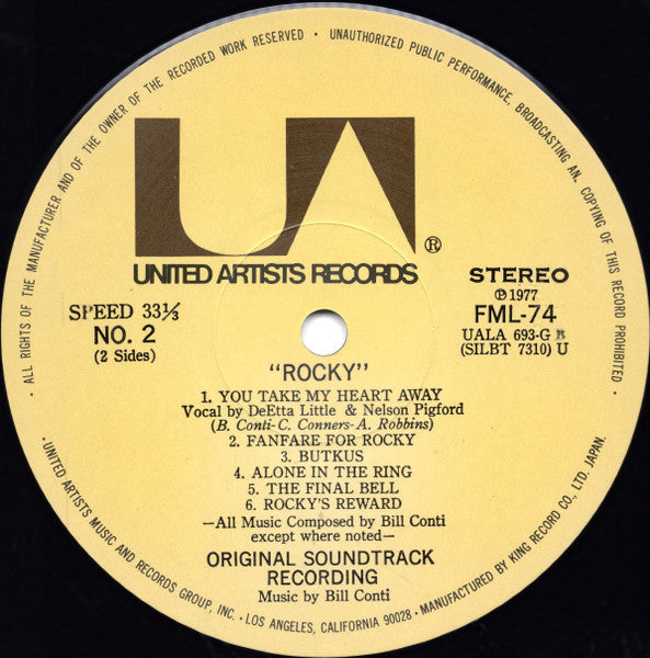 Rocky - Original Motion Picture Score