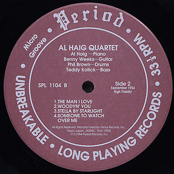 Al Haig Quartet