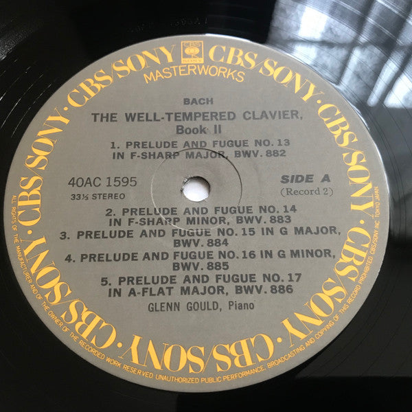 The Well-Tempered Clavier, Book 2 Preludes And Fugues 1-24