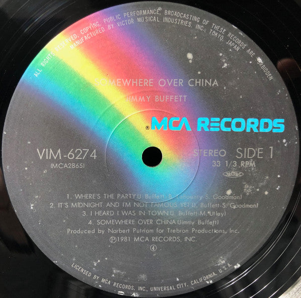 Somewhere Over China