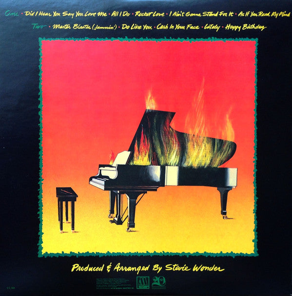 Hotter Than July = ホッター・ザン・ジュライ