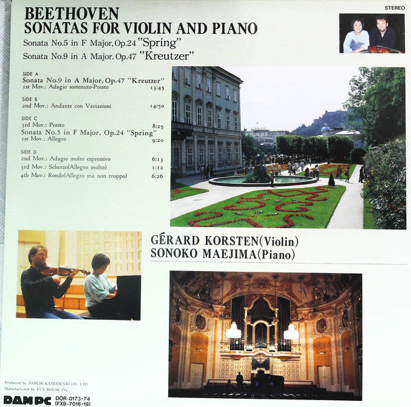 Sonatas for Violin And Piano