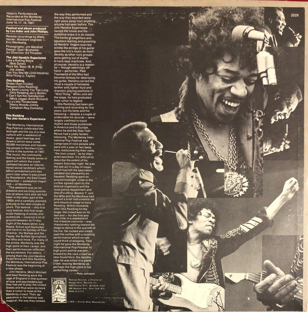 Historic Performances Recorded At The Monterey International Pop Festival