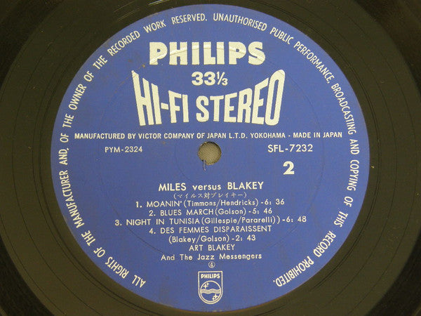Miles Versus Blakey