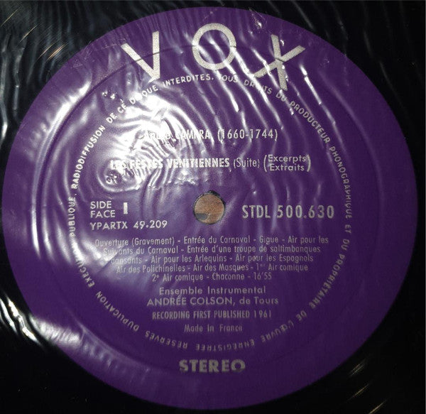 Charpentier - Campra - Mouret