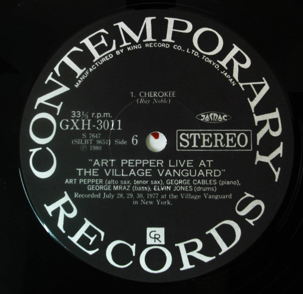 Live At The Village Vanguard