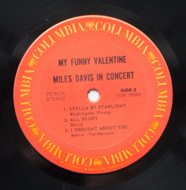 My Funny Valentine - Miles Davis In Concert