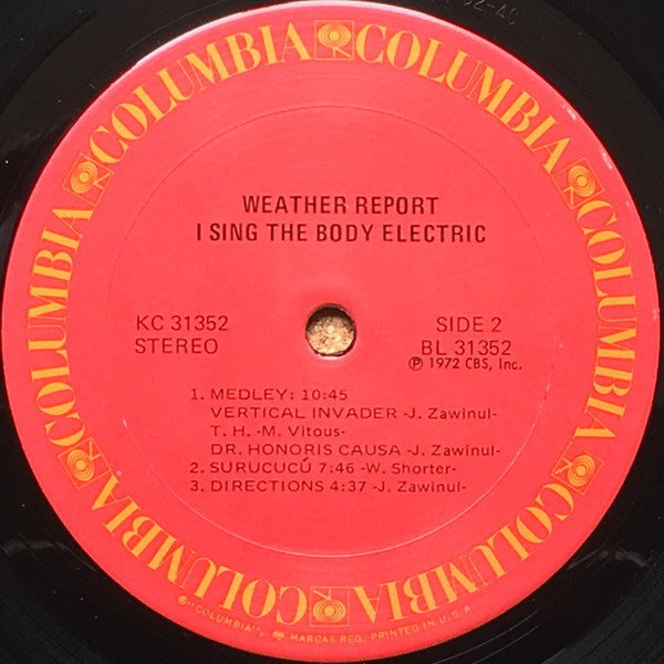 I Sing The Body Electric