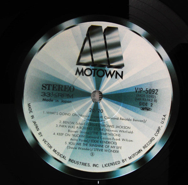 20/20 Twenty No.1 Hits From Twenty Years At Motown
