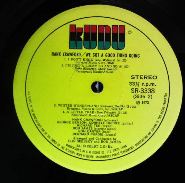 We Got A Good Thing Going