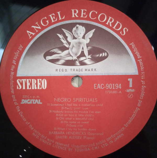 Barbara Hendricks Sings Spirituals