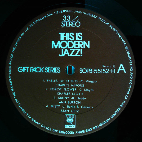 This Is Modern Jazz!