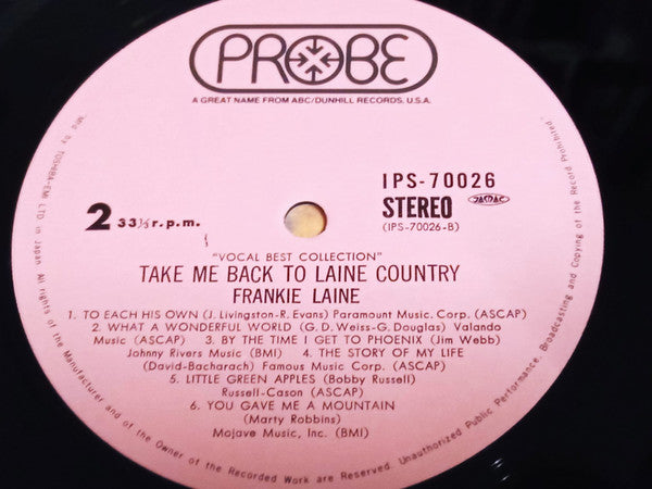 Take Me Back To Laine Country