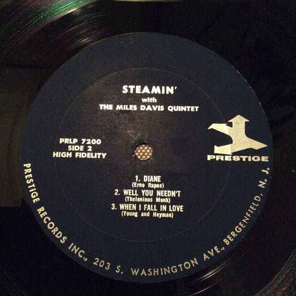 Steamin' With The Miles Davis Quintet