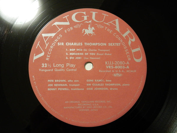 Sir Charles Thompson Sextet