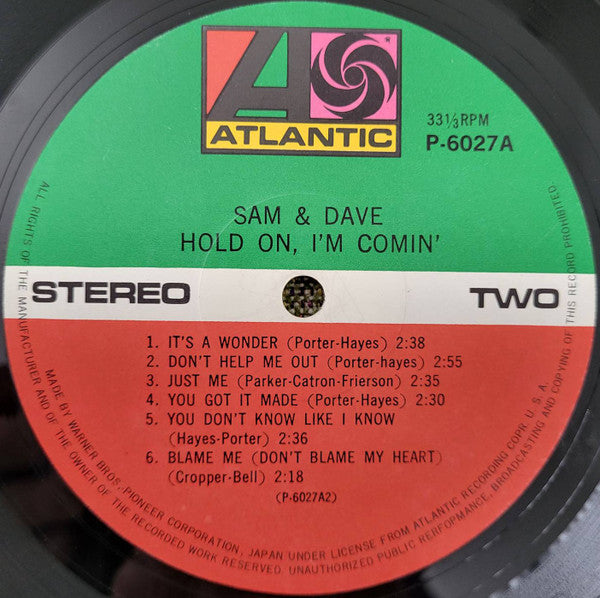Hold On, I'm Comin'