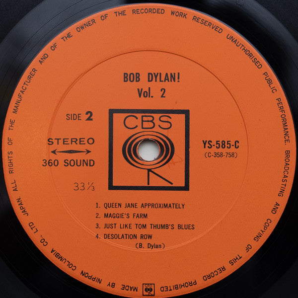 Bob Dylan Vol.2