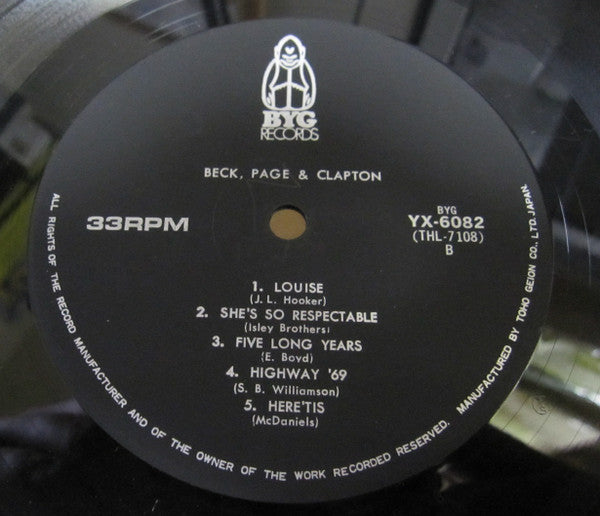 Beck, Page & Clapton