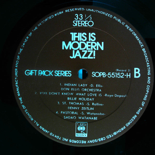 This Is Modern Jazz!