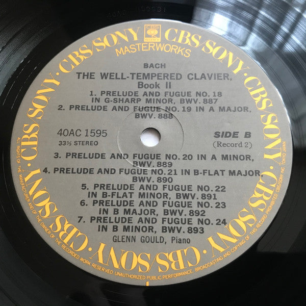 The Well-Tempered Clavier, Book 2 Preludes And Fugues 1-24