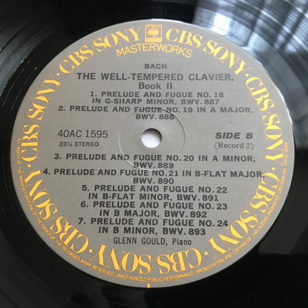 The Well-Tempered Clavier, Book 2 Preludes And Fugues 1-24
