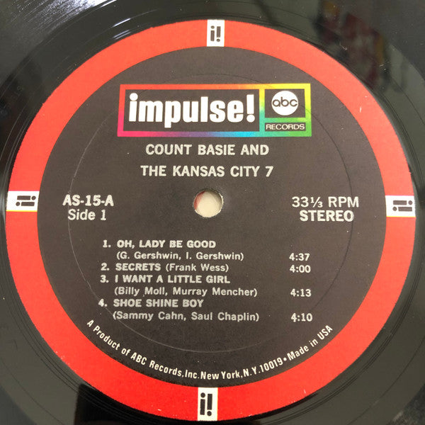 Count Basie And The Kansas City 7