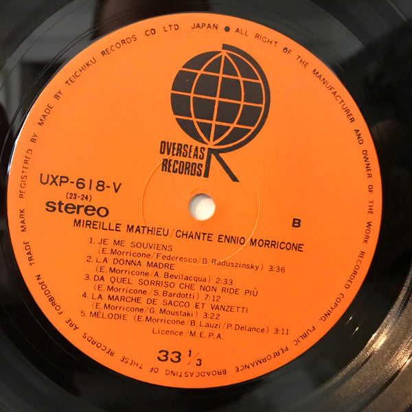 Mireille Mathieu Chante Ennio Morricone