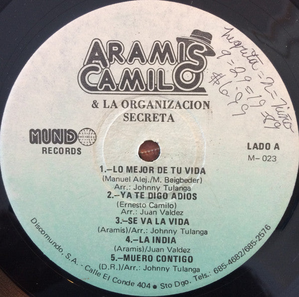 Aramis Camilo & La Organización Secreta