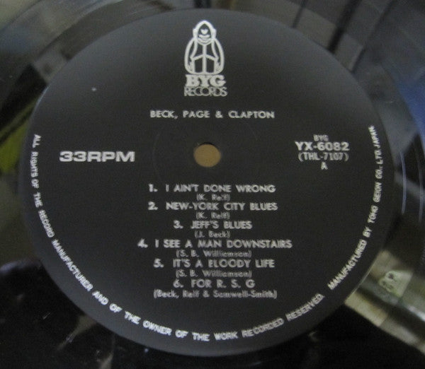 Beck, Page & Clapton