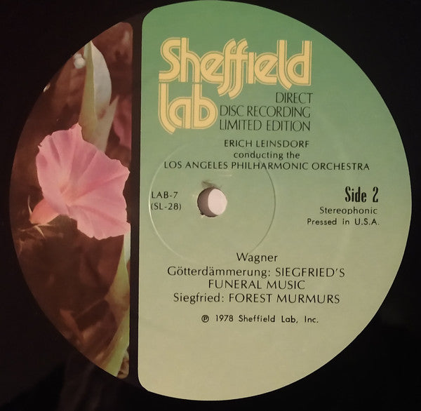 Die Walküre: Ride Of The Valkyries / Tristan Und Isolde: Prelude To Act I / Götterdämmerung: Siegfried’s Funeral Music / Siegfried: Forest Murmurs