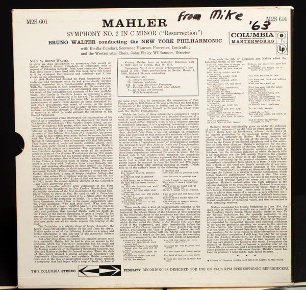 Symphony No. 2 In C Minor "Resurrection"