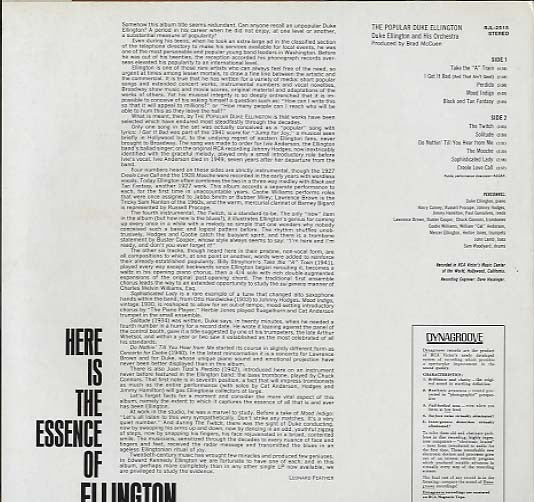 The Popular Duke Ellington